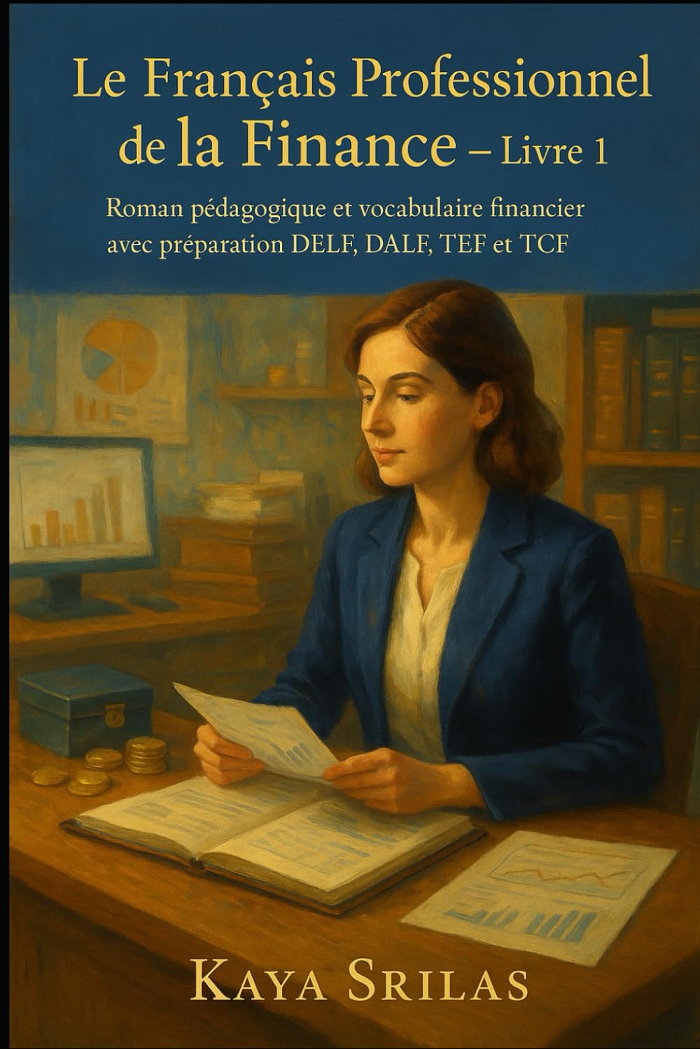 Le Français Professionnel de la Finance - Livre 1: Roman pédagogique et vocabulaire financier avec préparation DELF, DALF, TEF et TCF, à travers le ... ) Vocabulary & Reading Comprehension)