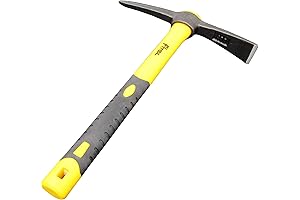 Forged Adze Hand Pick Axe, Weeding Mattock Hoe, 15-Inch