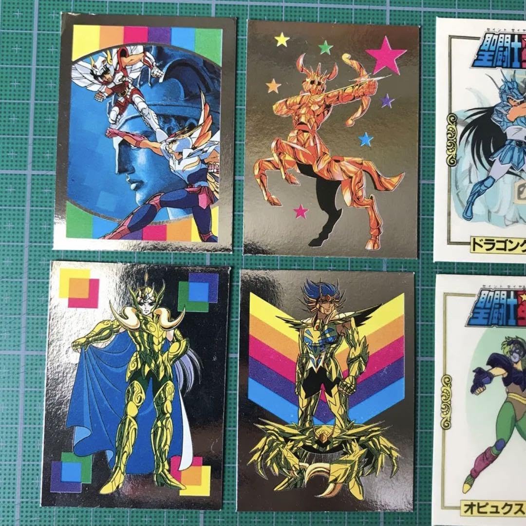 Amazon.co.jp: 聖闘士星矢 不二家 シール ステッカー レンチキュラー