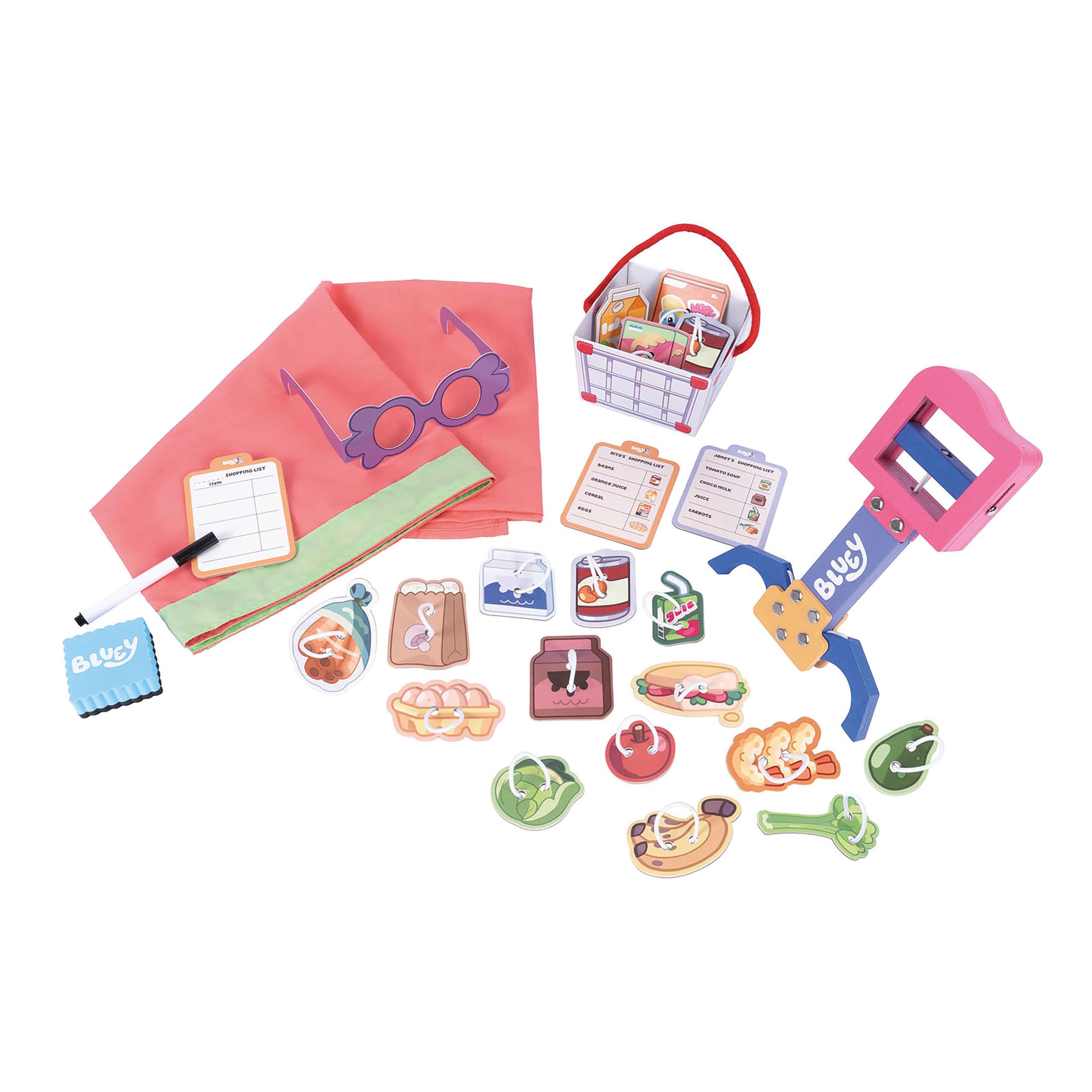 8TH Wonder BLUEY Wooden Grannies Sorting Set