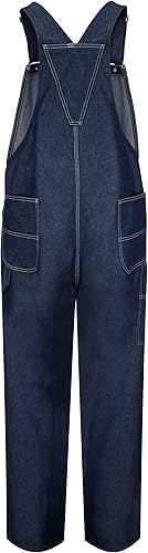 Vista 2 de Overol de mezclilla para hombre de Red Kap con pechera