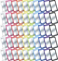 Vista 15 de Dandat 10 piezas de espejos pequeños para niños, seguros, a prueba de roturas, 15 x 10 cm, espejos indestructibles para aulas, ideales