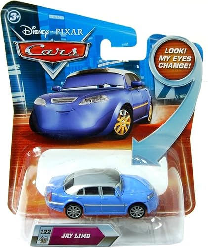 Disney  Pixar CARS Movie 155 Die Cast Car con ojos lenticulares Serie 2 Jay Limo