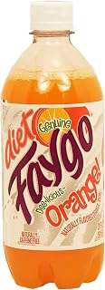 Faygo Diet orange soda pop, caffeine free, 20-fl. oz. plastic bottle