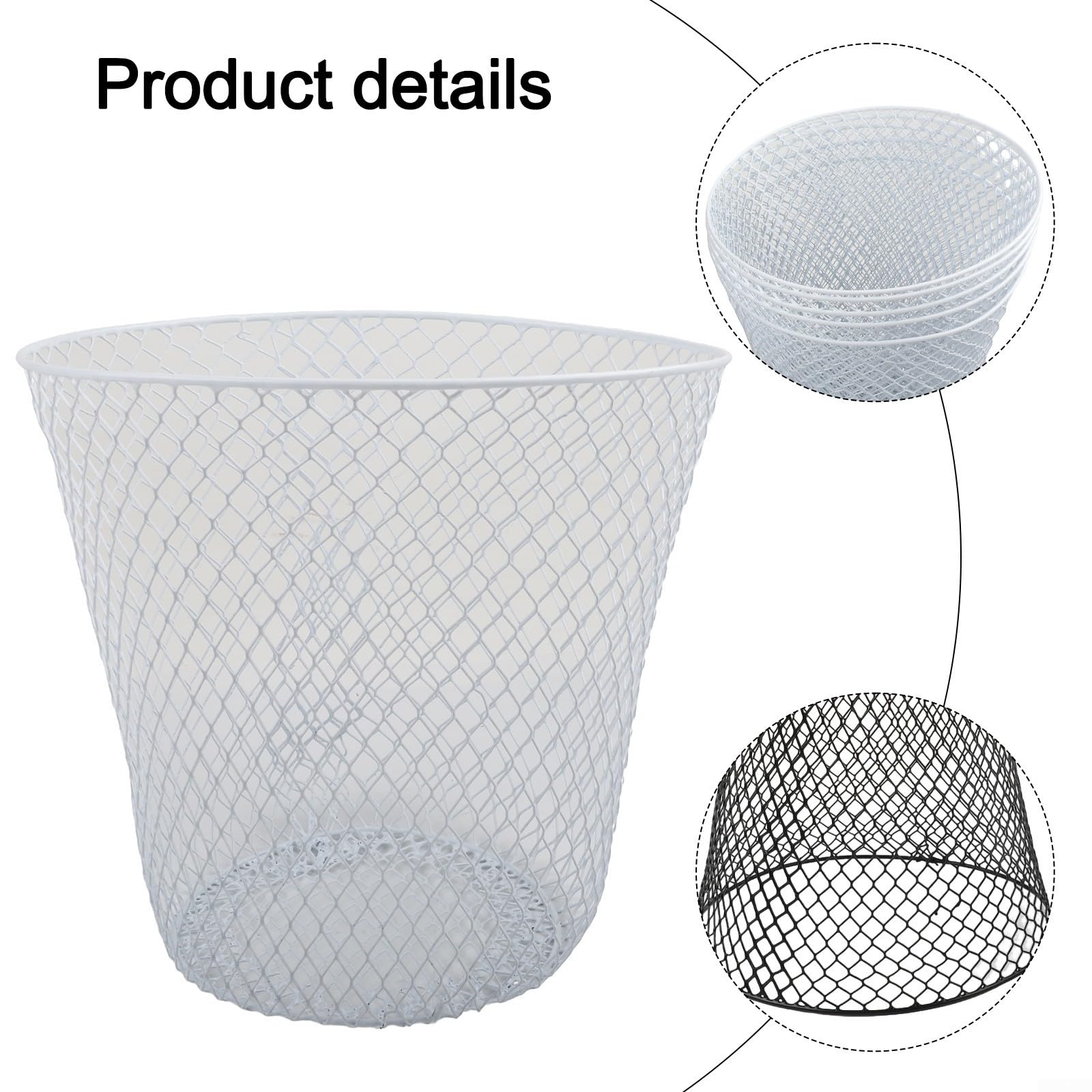 Lot de 10 cloches de protection en métal pour plantes, lapins, écureuils, cerfs - En maille métallique - Protection contre les animaux - Pour légumes - Paniers revêtus de PVC - Intérieur et