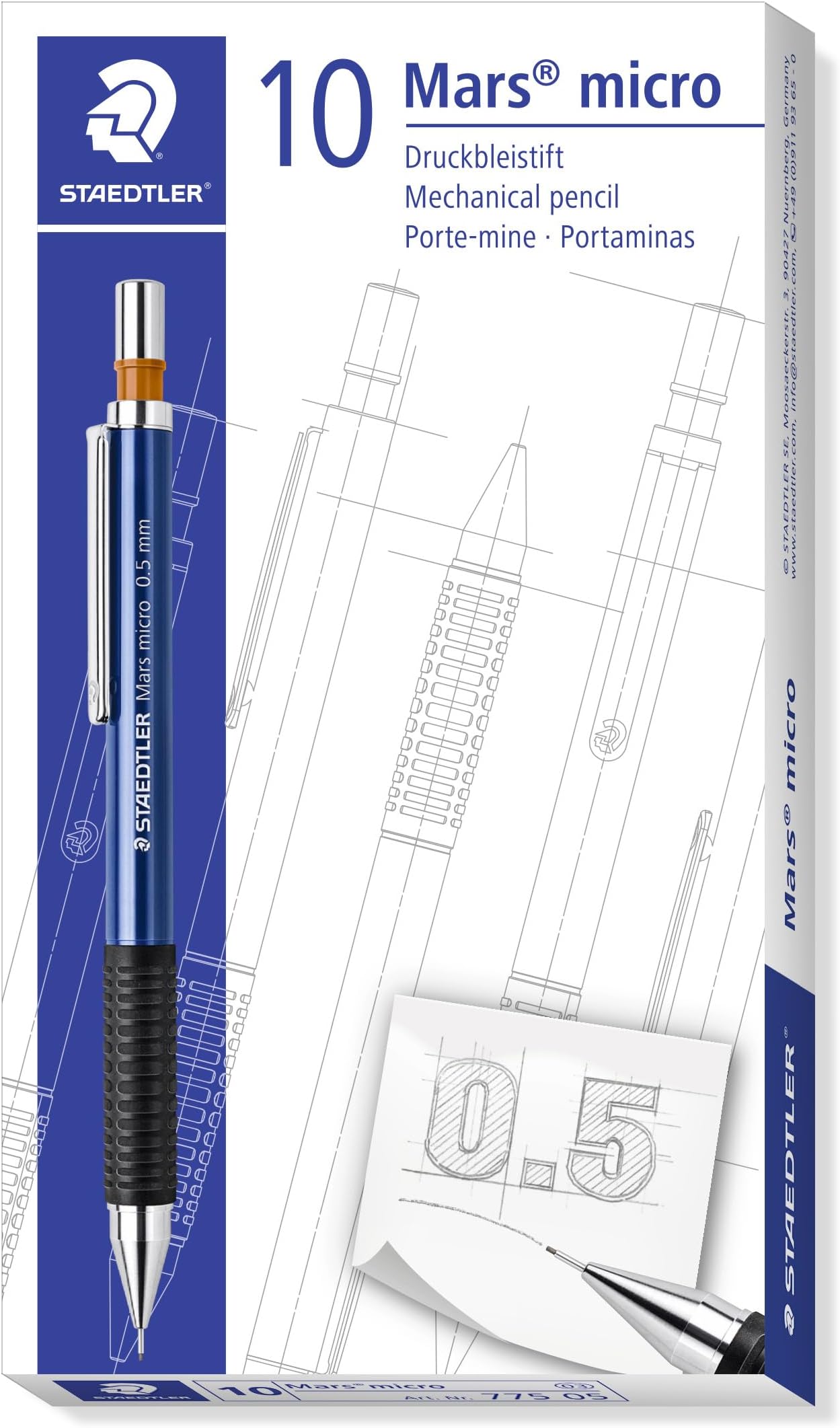 Punta Per Penna A China Staedtler Mars 750 0.4 Mm - Ricambio Originale
