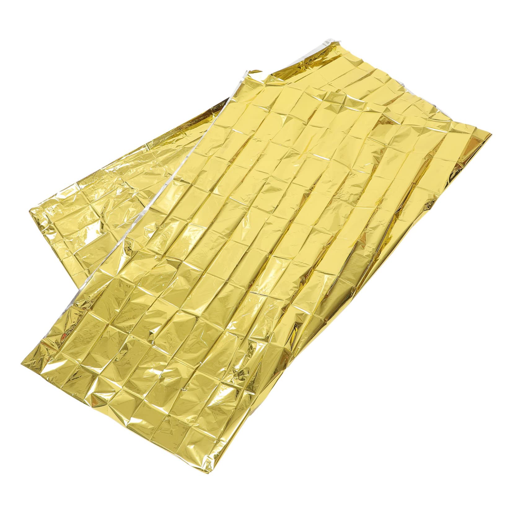 VANZACK 10 Piezas Manta De Primeros Auxilios Mantas De Emergencia Manta Aislante Plegable Manta Térmica Senderismo Suministros para Acampar Revestimiento Exterior