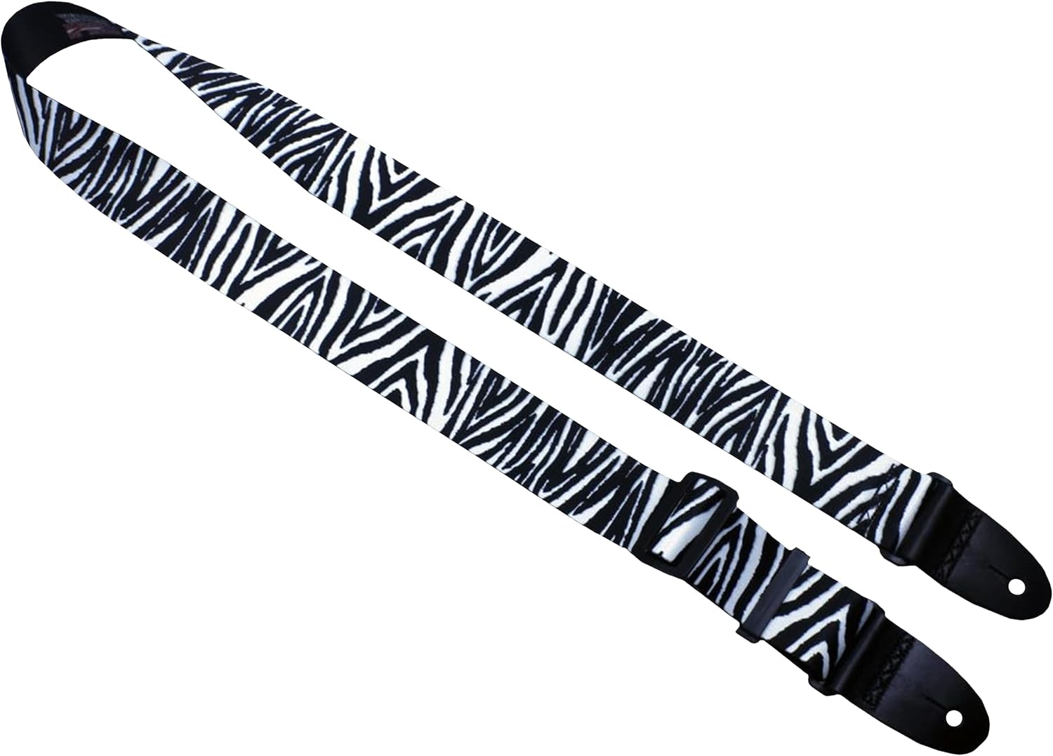 Killer-Q Guitar Strap - Stylish Straps for Electric and Acoustic Guitars With Leather Tabs, 2 Inches x 5 Feet, Leopard