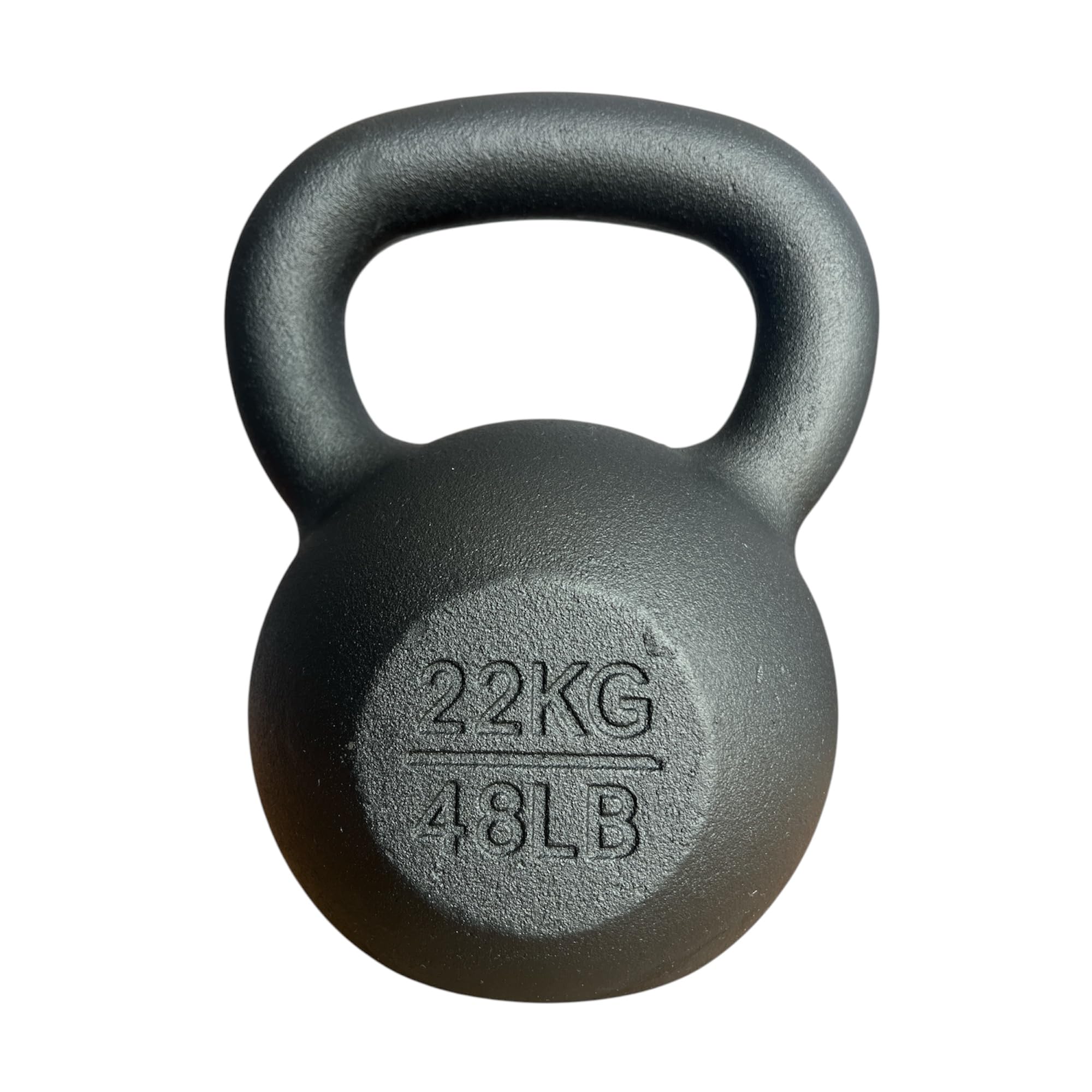 Chase Fitness Cast Iron Kettlebell for Strength and Cardio Home Gym Training 4kg - 40kg (22kg)