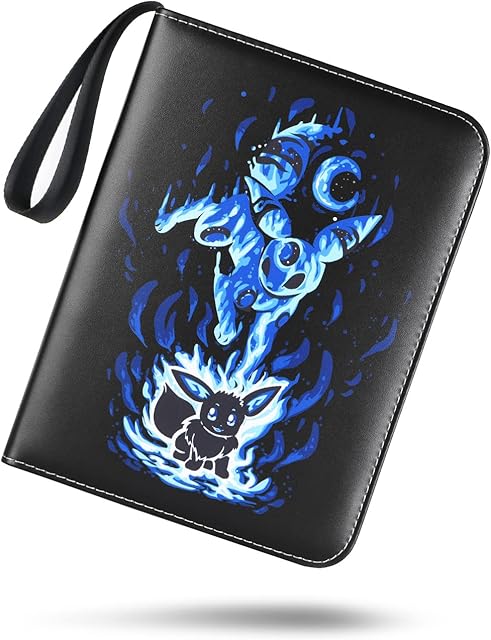Card binder for Trading card binder 400 Pockets card binder for yugioh card trading card folder for collecting football Album for business Cards pack - TONESPAC