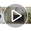 VASAGLE 3 Section Laundry Hamper