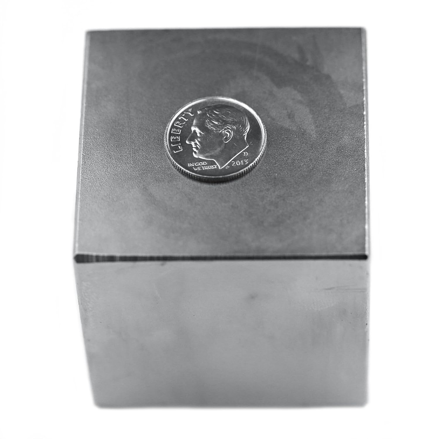 Super Strong Neodymium Magnet Cube - 2 Inch Rare Earth Magnet, Heavy Duty for DIY, Industrial, Science Projects, by Applied Magnets®