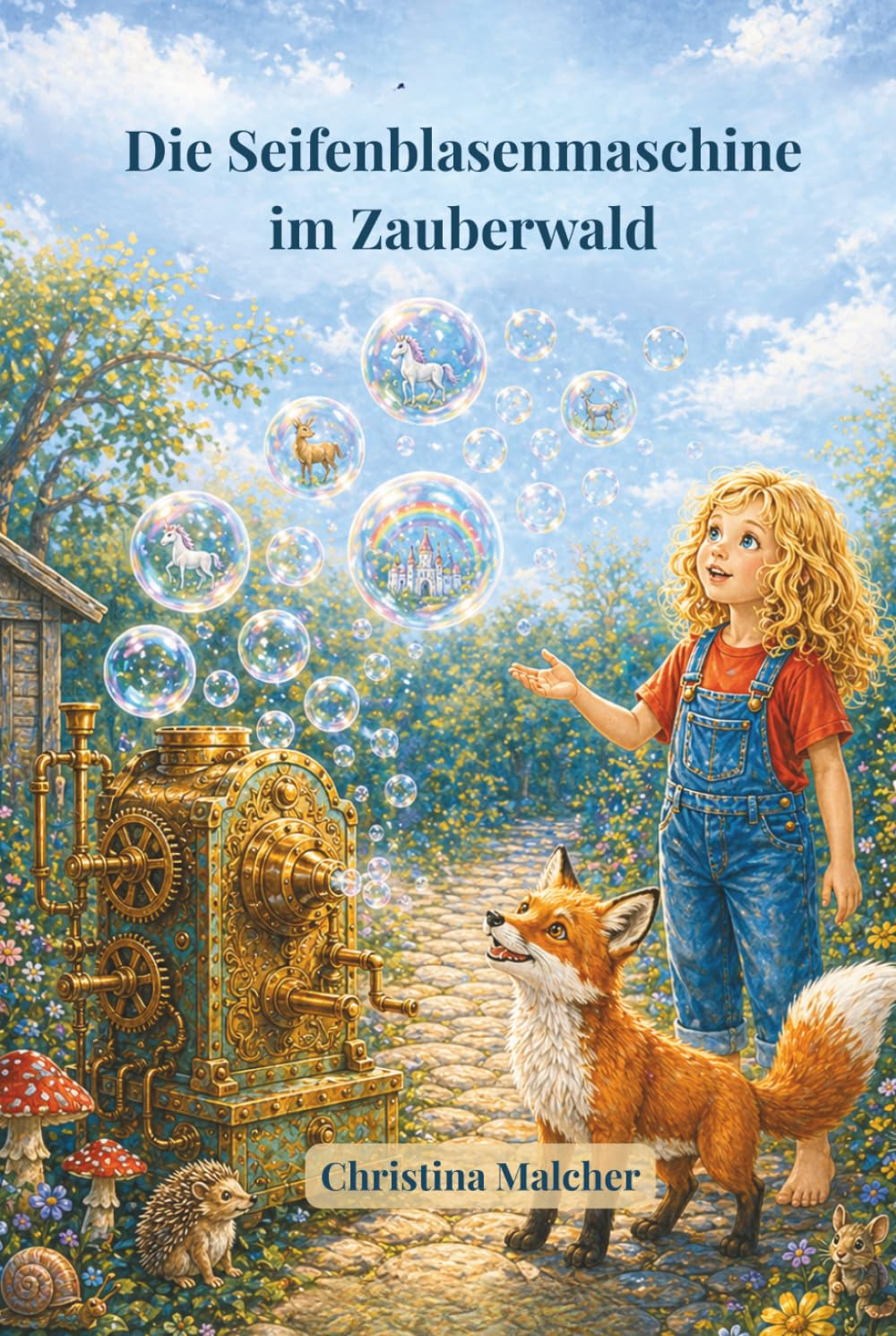Die Seifenblasenmaschine im Zauberwald: Die Seifenblasenmaschine im Zauberwald. Ein stärkendes Buch für Kinder über Gefühle, Mut und das Überwinden ... Geschichte zur Stärkung von Selbstvertrauen.
