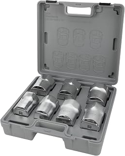 Performance Tool W89314 1/2 in. Drive Wheel Bearing Lock Nut Socket Set