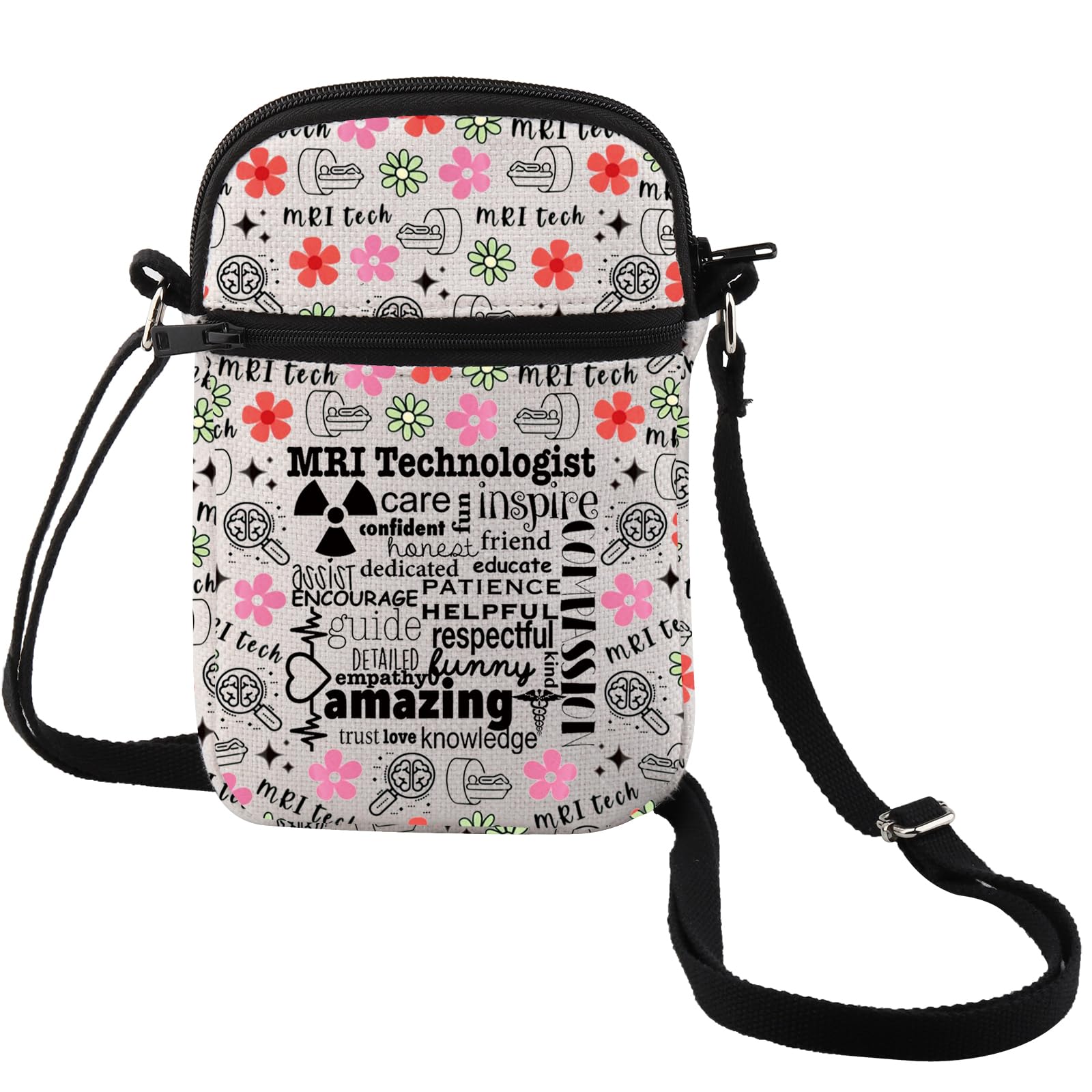 MEIKIUP MRI Technologist Crossbody Bag MRI Technologist Messenger Bag MRI Technologist Appreciation Gift