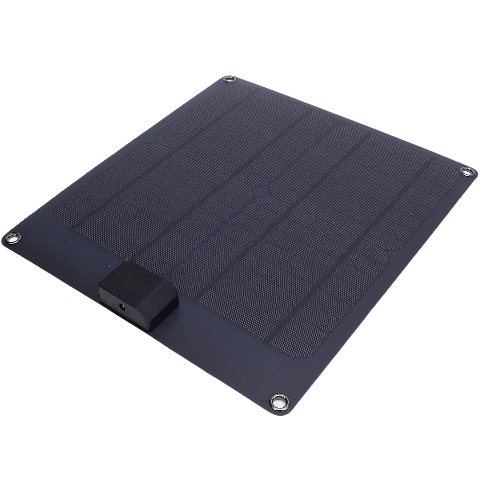 YUYTE Caricabatterie Solare 30W IP67 Monocristallino Pannello USB per