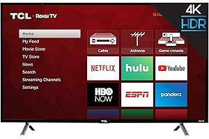 TCL 55S425 55 Inch 4K Smart LED Roku TV