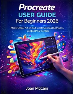 Procreate User Guide For Beginners 2026: Master Digital Art on iPad, Create Stunning Illustrations, and Build Your Portfolio