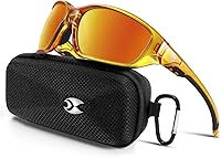 Vista 11 de Suoso Gafas de sol polarizadas deportivas para hombres: gafas de sol UV400 para mujeres, protección envolvente para pesca, conducción, TR90