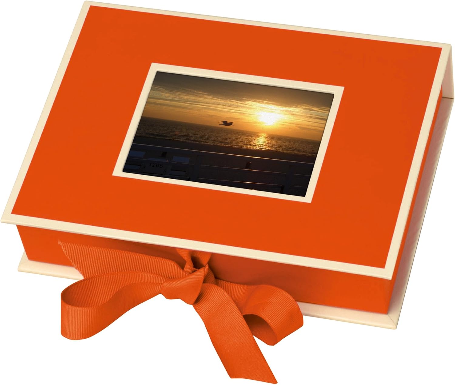 Semikolon 352514 Kleine Fotobox mit Einschubfenster - 20,7 x 15,3 x 4,7 cm - für 13 x 18 cm Fotos - black schwarz