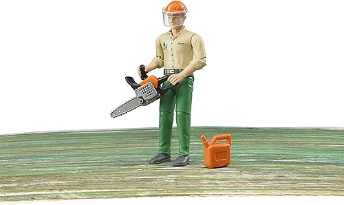 Miniatura 2 de Bruder Hombre maderero con accesorios