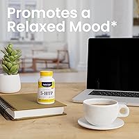 Vista 4 de Healthy Origins - 5-HTP 100 mg, 120 cápsulas vegetarianas, (5-hidroxitriptófano), sin OMG, sin gluten, vegano