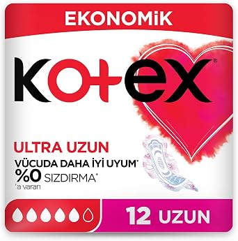 Kotex Ultra Double Uzun 12li 1 Paket 1 x 78.25 g