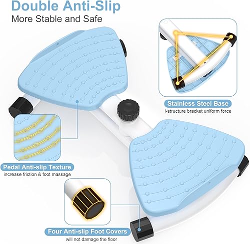 Miniatura 5 de Máquina para hacer ejercicio de cintura, máquina de abdominales ajustable, herramienta de fitness, sin ruido, para mujeres y hombres, equipo de