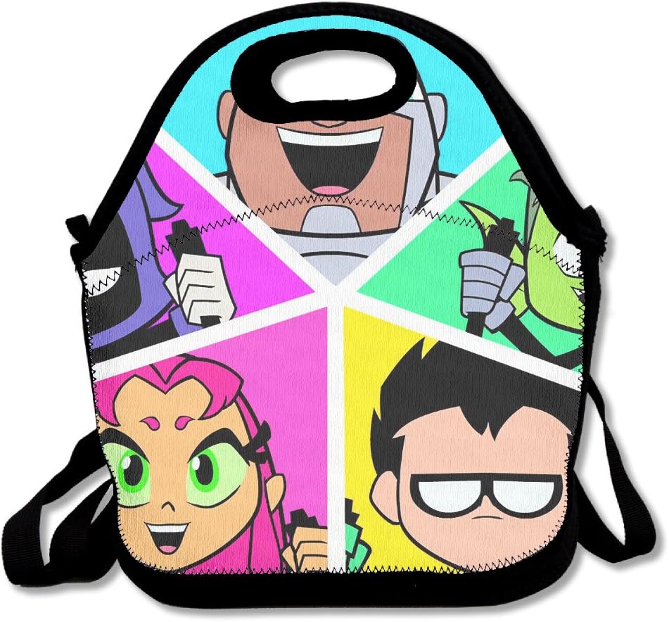 HOHOTO Teen Titans Go Comedy Adventure Lunch Bag