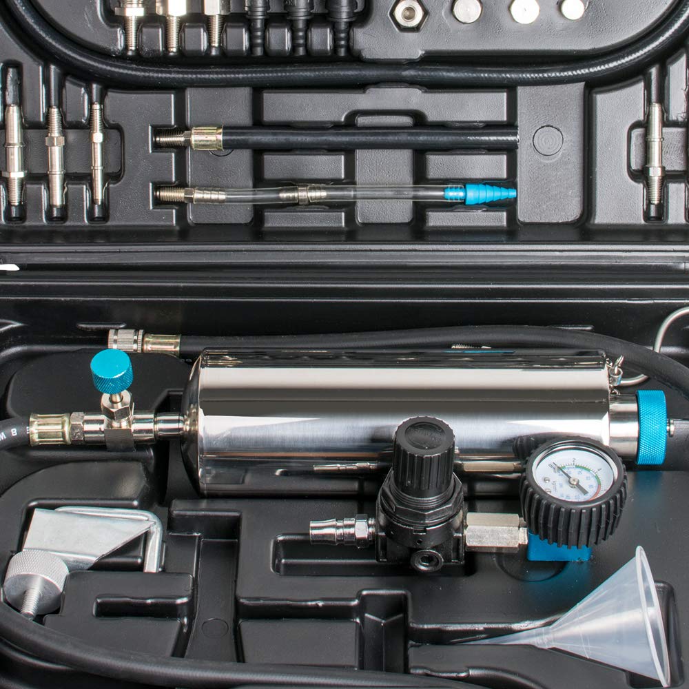 Nettoyant et nettoyant pour injecteurs de carburant pour véhicules automobiles Systèmes d'injection de carburant portables universels et non démontables Kit de nettoyage et de nettoyage pour injecte