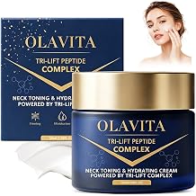 Olavita Tri-lift Peptide Complex Cream,Tri-lift Peptide Cream for Wrinkle Anti Aging,Neck Firming Moisturizer for Skin Smoother and More Refined- Long-term Anti-aging