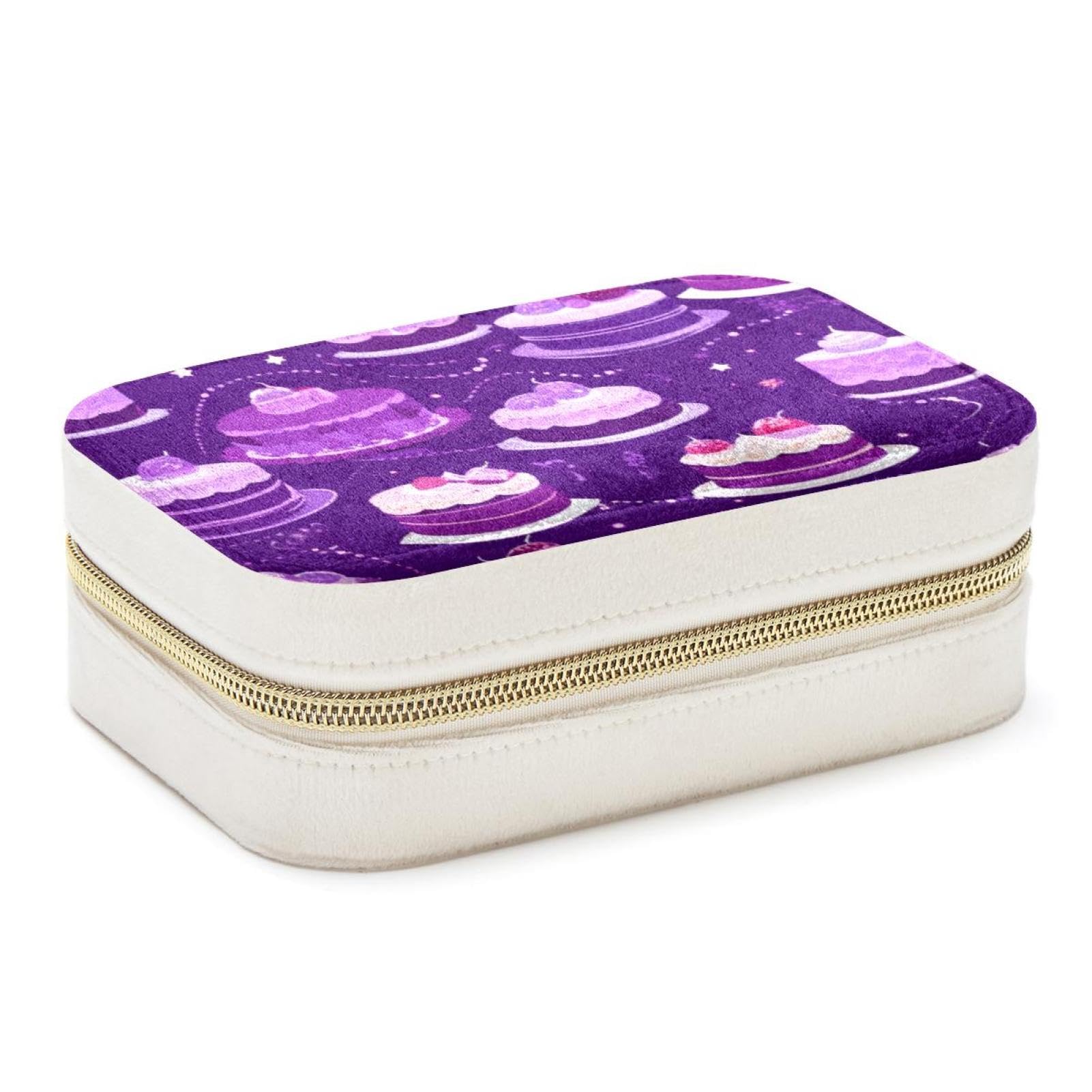 Boîte à bijoux pour filles avec étui de rangement de voyage pour colliers