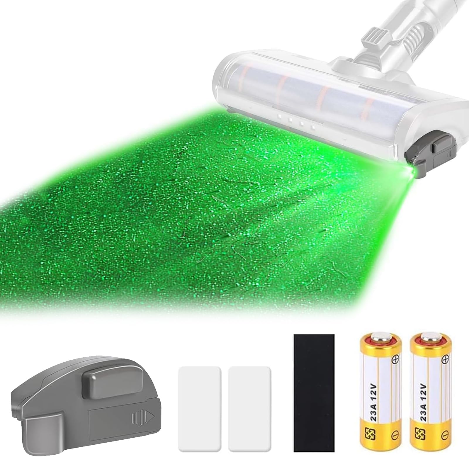 Aspirateur à Poussière avec Affichage LED: Détection Automatique et Lumière LED pour un Nettoyage Impeccable