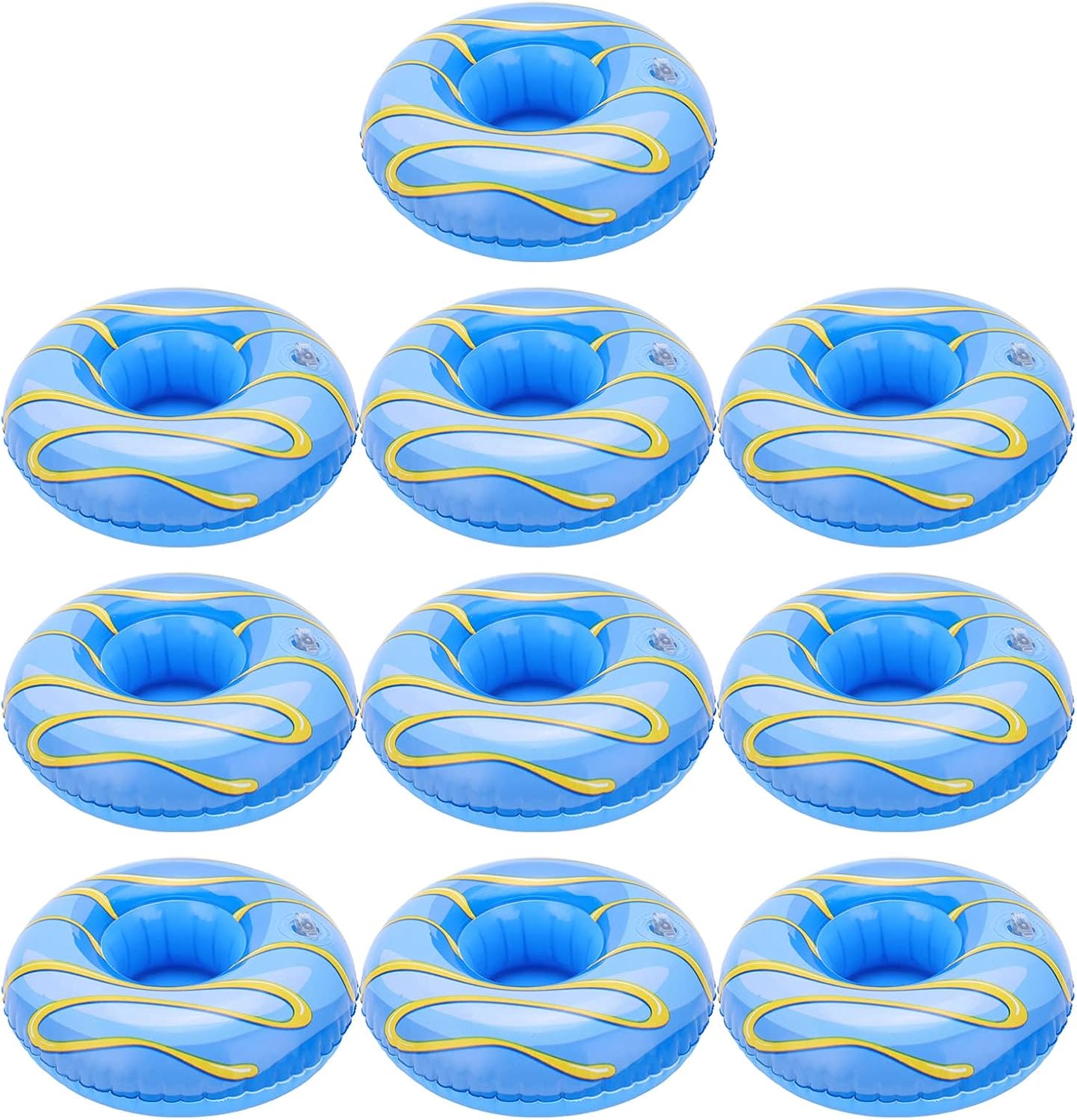 Pool Drink Floats, Inflatable Floating Drink Holder Cup