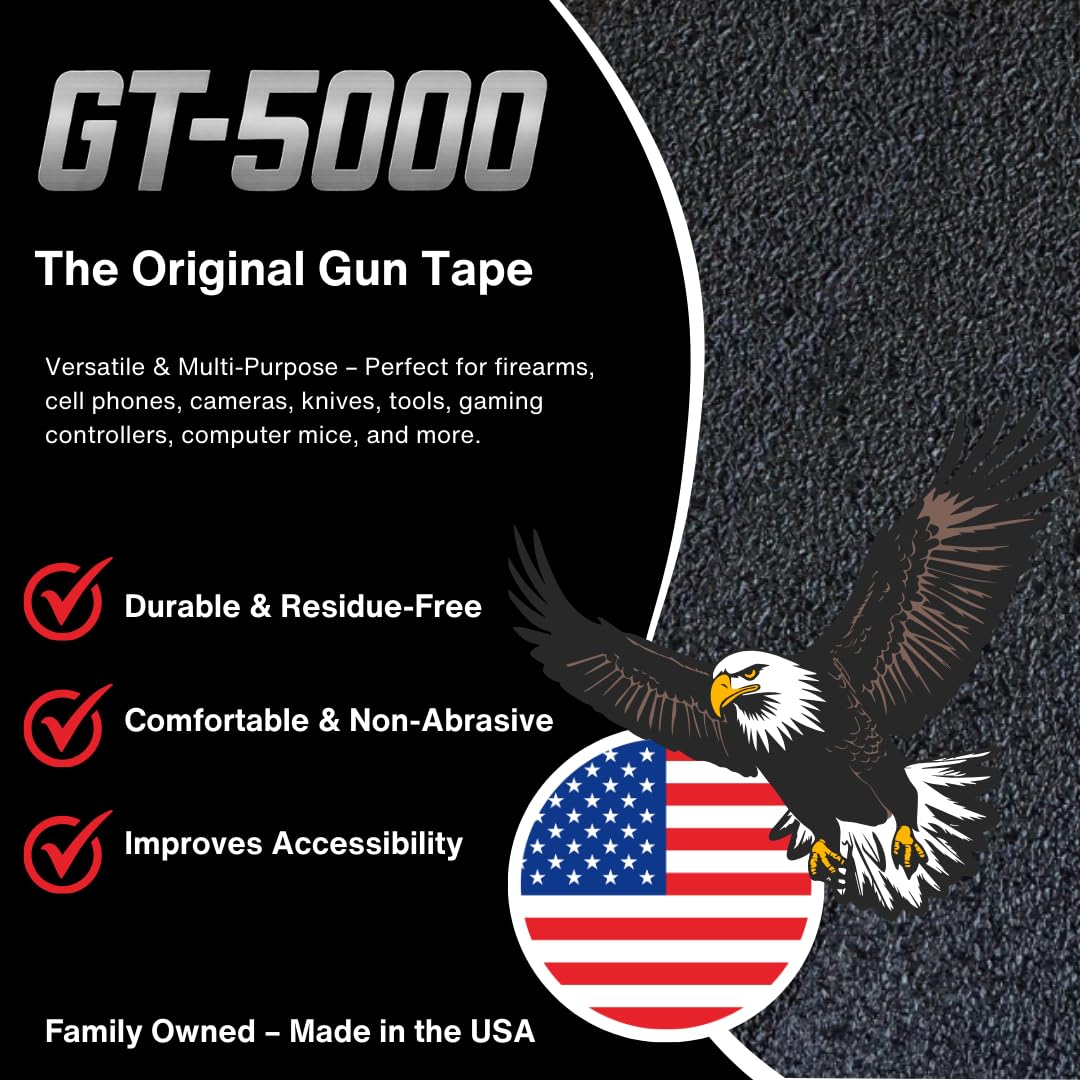 TALON Grips Adhesive Pistol Grip Compatible with Glock 17, 22, 24, 31, 34, 35, 37 - Made in The USA (Gen 4 No Back Strap Rubber Moss)
