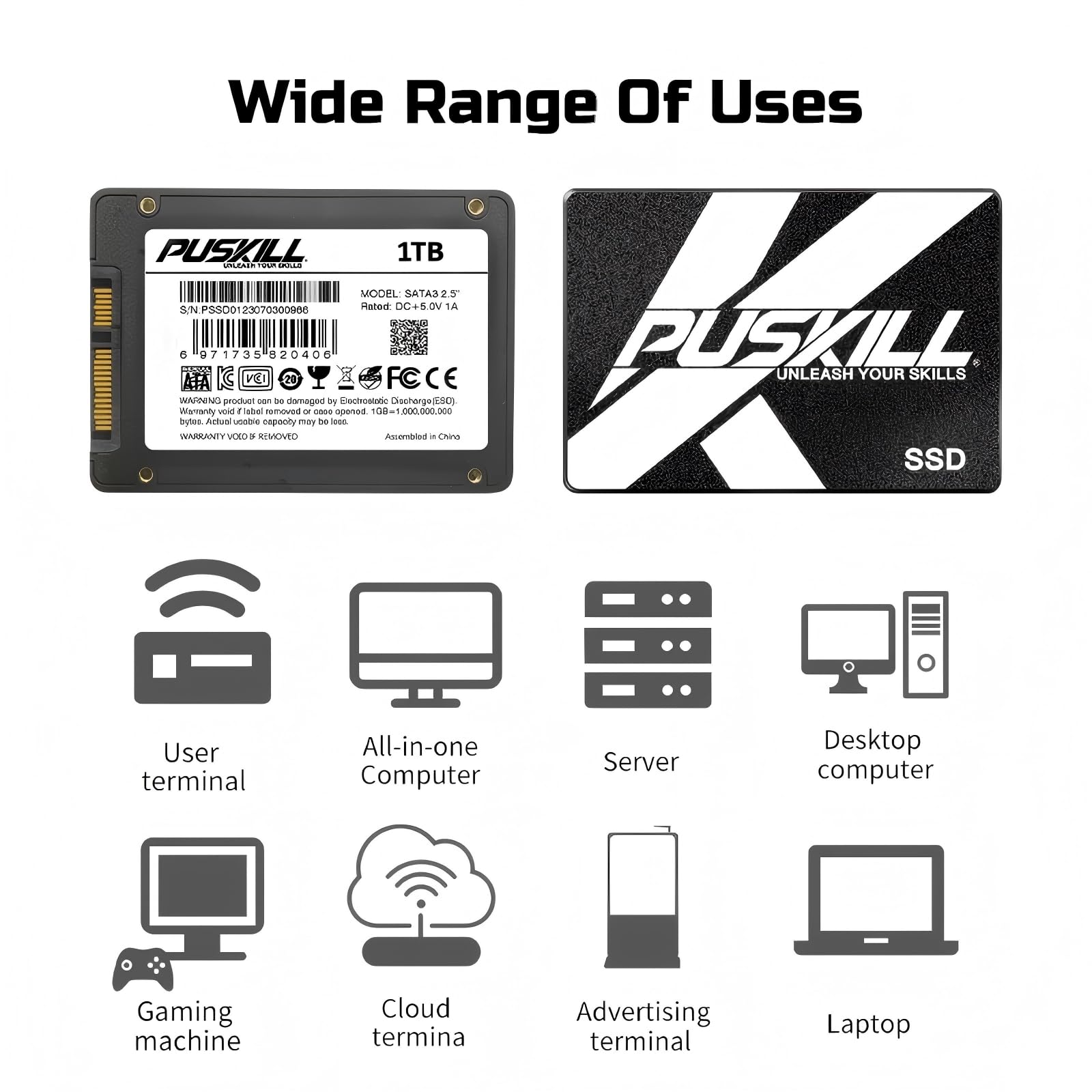 Amazon.in: Buy PUSKILL 1TB 2.5