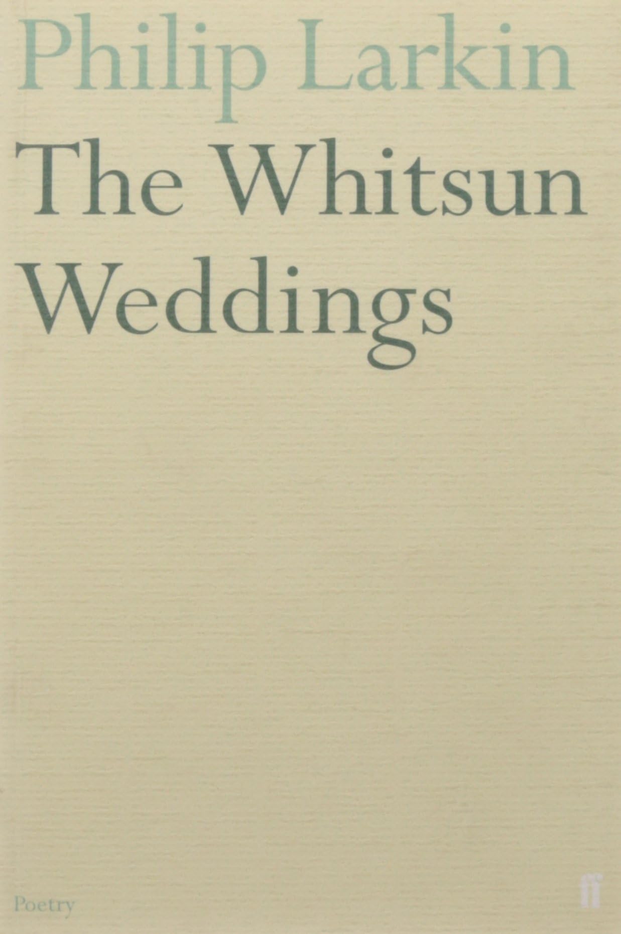 The Whitsun Weddings
