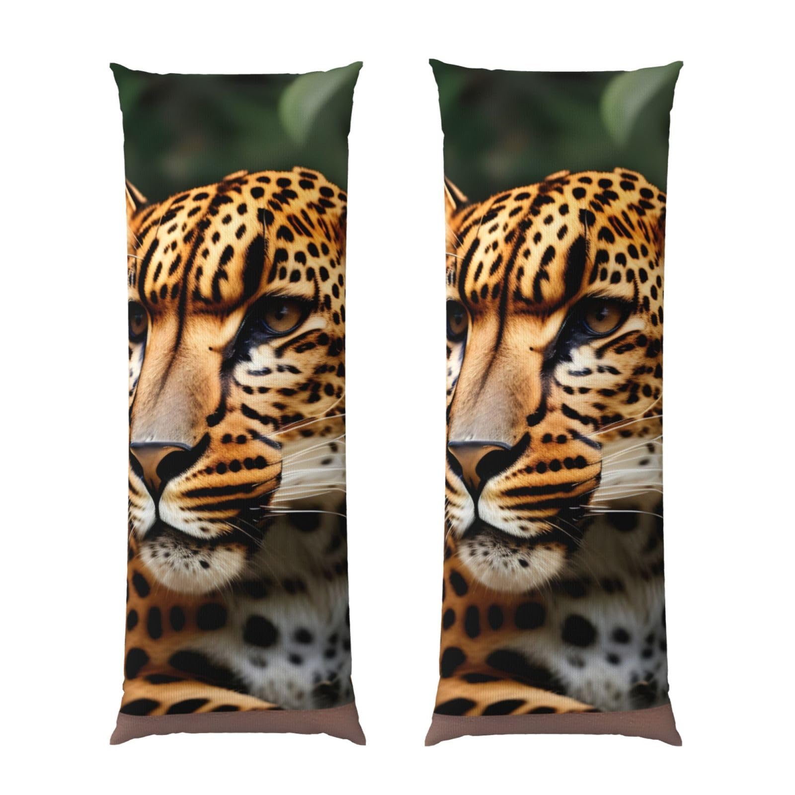 Housse de coussin de corps léopard pour des nuits douces et réconfortantes