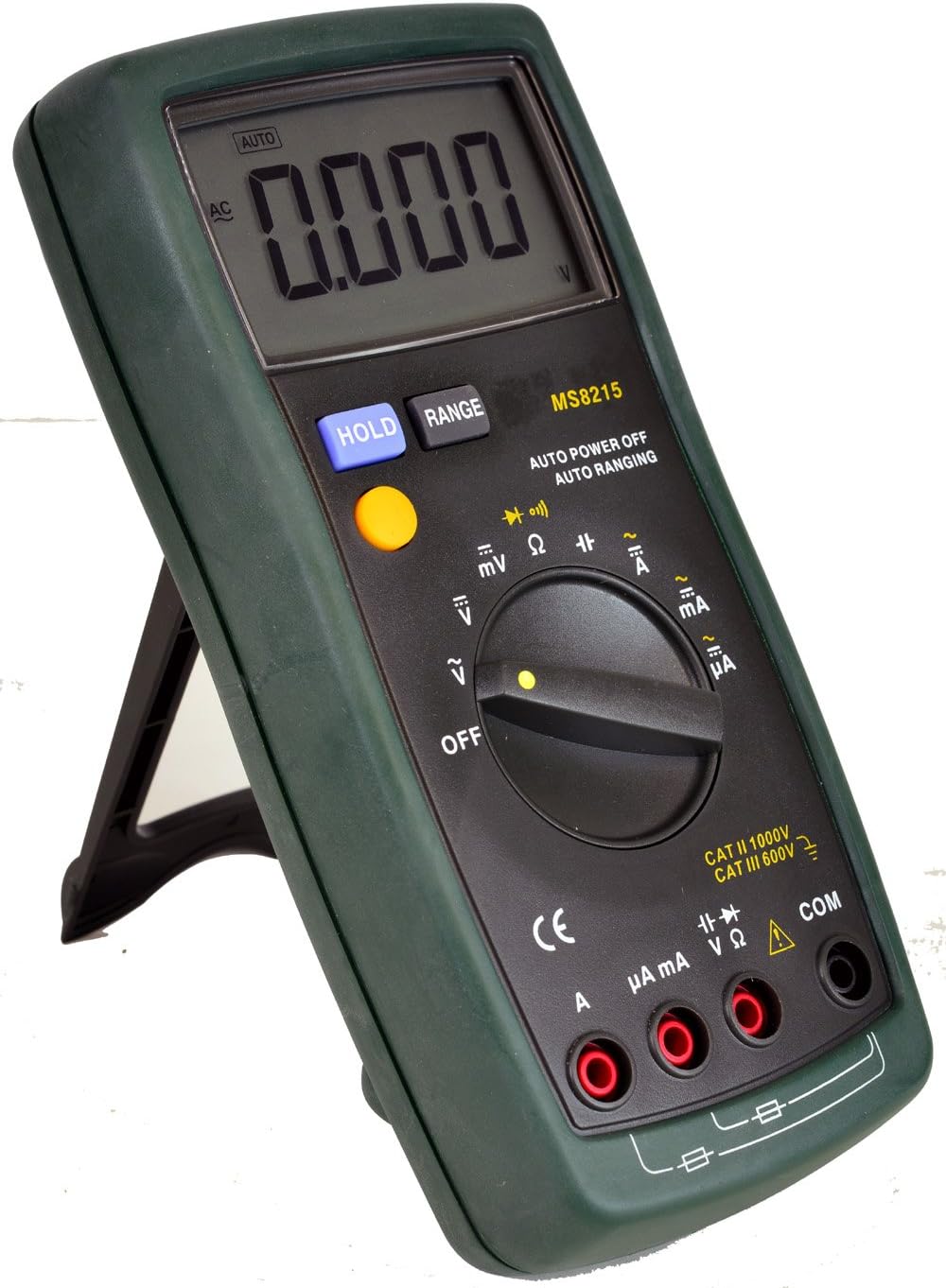 Auto/Manual Ranging Digital Multimeter, MS8215