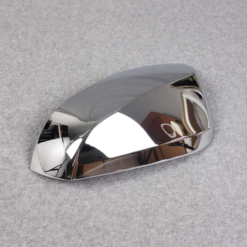 Beautost Fit for Toyota RAV4 2019 2020 2021 2022 2023 2024 2025 Rear View Mirror Side Molding Guard Cover Trims Chrome ABS