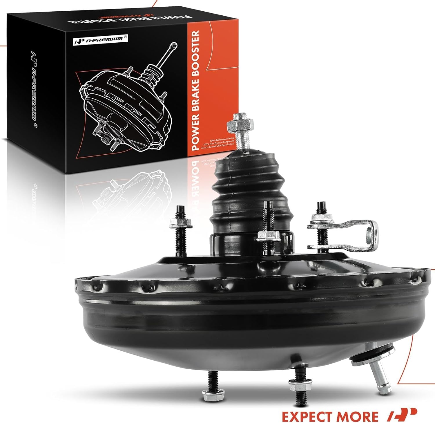 A-Premium Vacuum Power Brake Booster Compatible with Select Toyota & Scion Models - Echo 2000-2004, xA 2004-2006, 1.5L - Replace# 4461052330, 4461052331