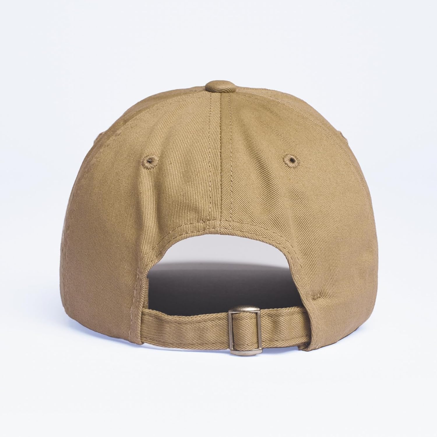 Two Tone Classic Dad Hat – 100% Cotton, Adjustable Metal Buckle Strap, Low-Profile Fit, Baseball Cap Unisex - Image 5