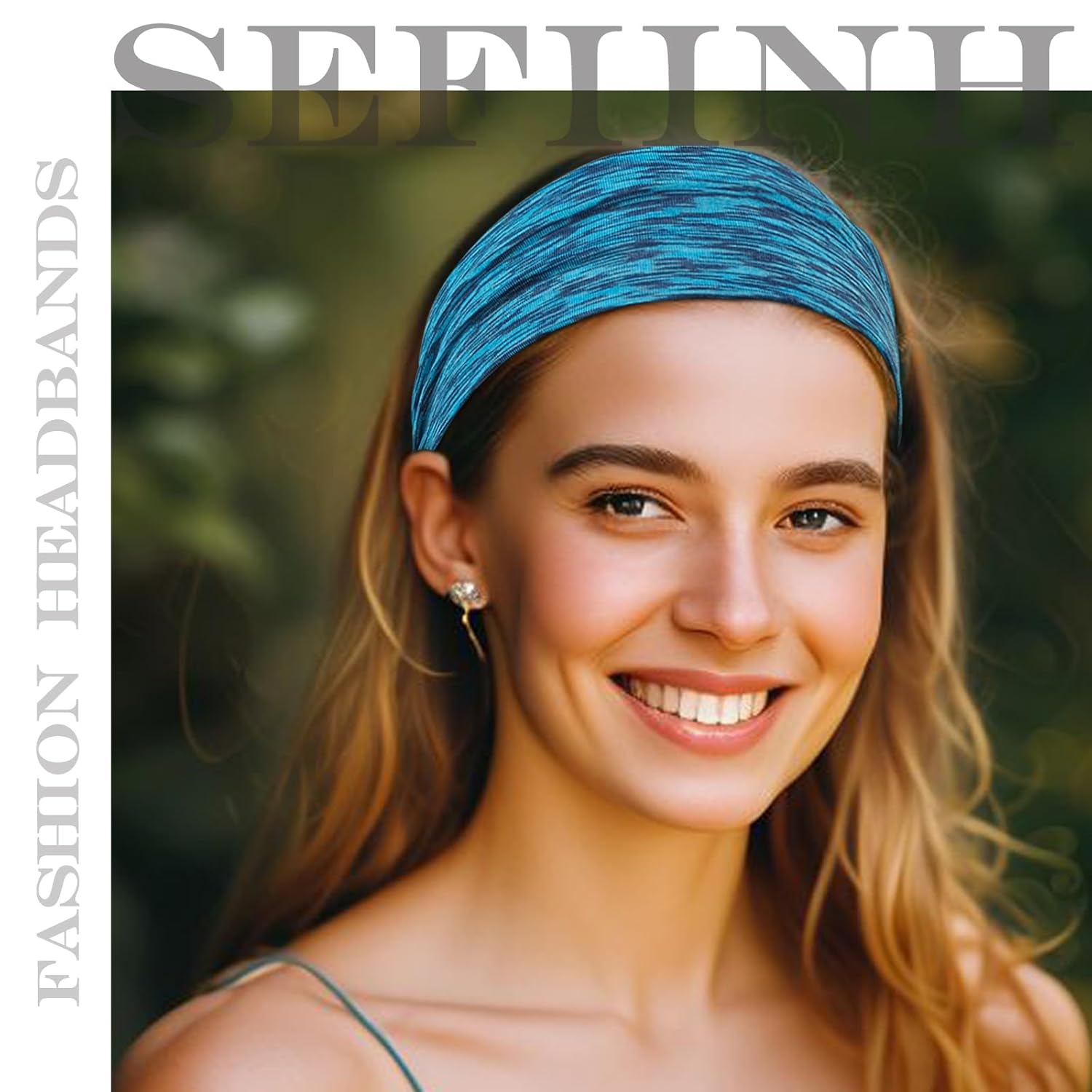 Headbands For Women 12 Pack Headband Yoga Elastic Head Bands Women's Hair Band Workout Soft Sweat Hairbands Accessories - Image 5