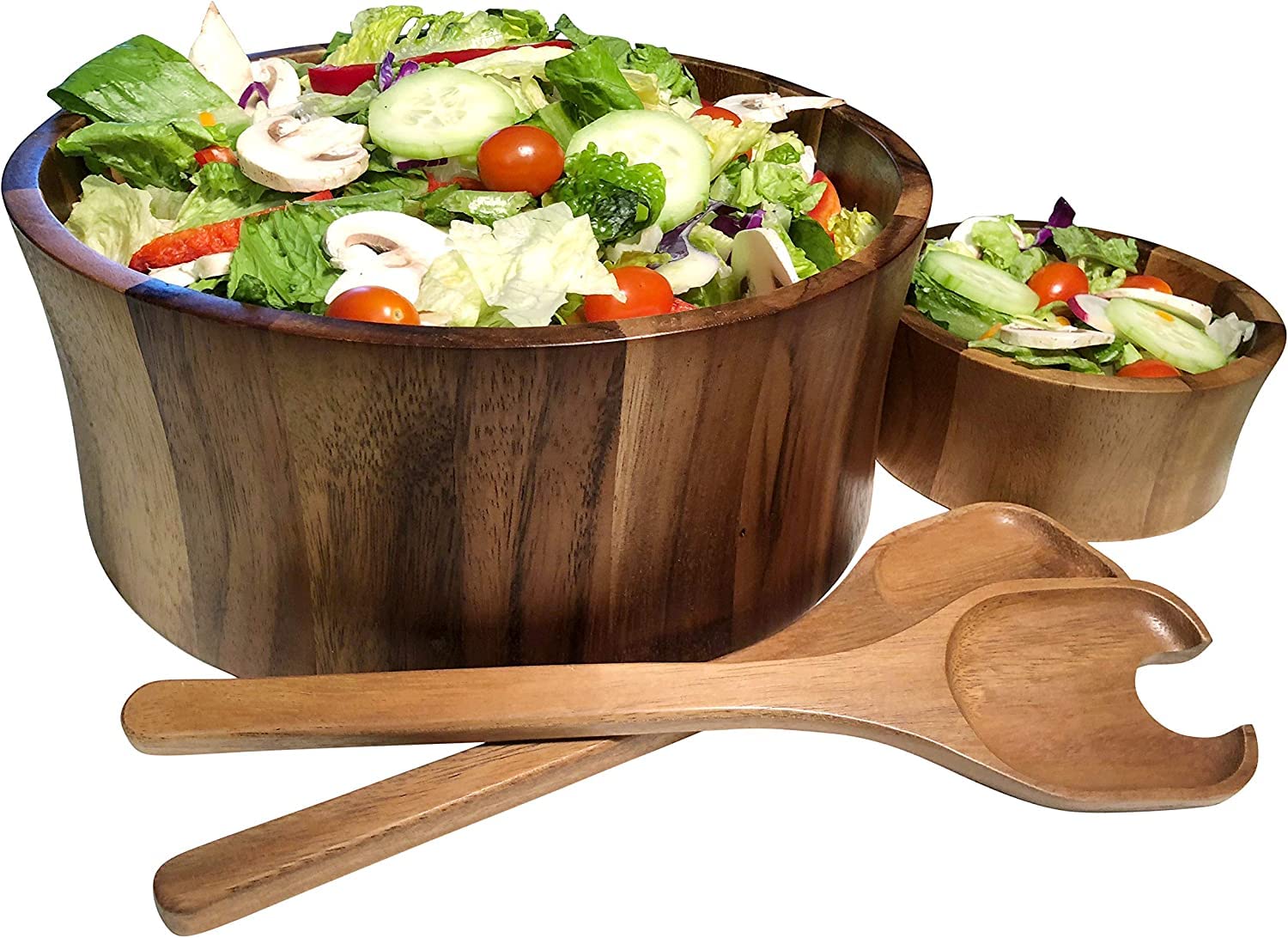 Kalmar Home - Cuenco para ensalada (madera de acacia)