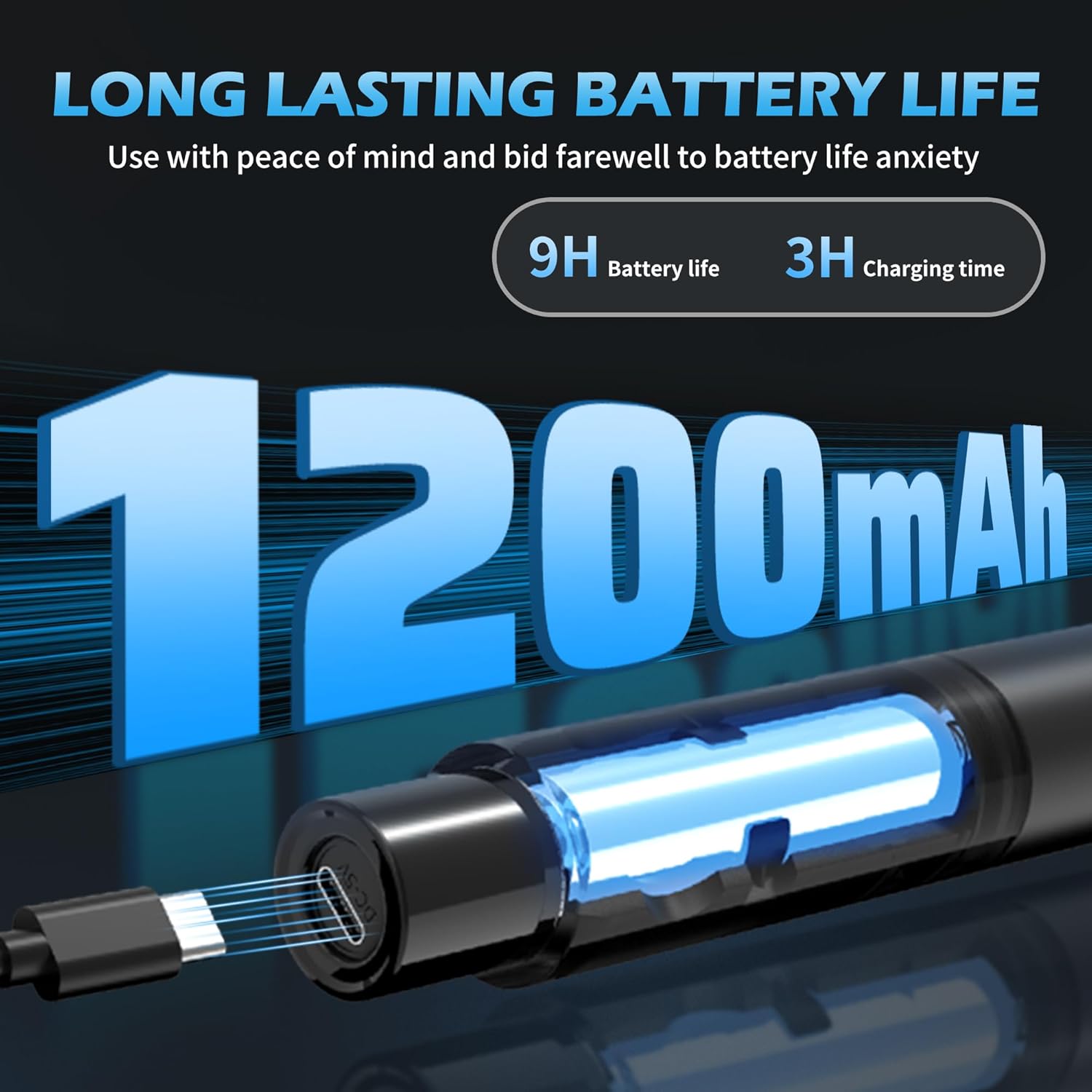 Wireless Microphone System, Metal UHF Handheld Microphones Cordless Dynamic Mic Set, Auto Scan, 393ft Long Range, Dual Channel Receiver, Use for Singing, Karaoke, Party, DJ, Church, K120 White - Image 6