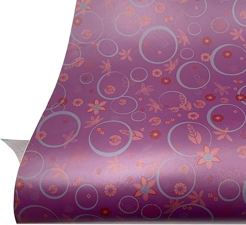 Miniatura 3 de Yifely Peel & Stick - Revestimiento de cajón extraíble para cubrir estantes de armarios antiguos de apartamentos, anillo morado, 17.7 pulgadas por