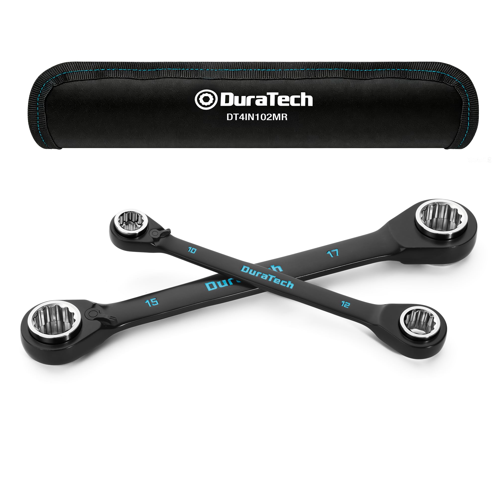 DURATECH Ratchet Box Wrench Set - 4-in-1 -10