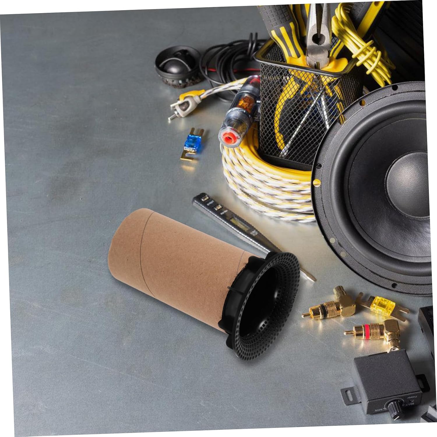 Speaker Port Tube for Car Bass Port Tube for Improved Low Easy Installation Speaker Cabinet Accessory for Home and Vehicle Use