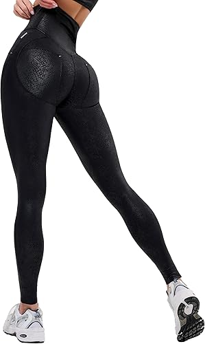 Bona Fide Leggings de cintura alta con control de abdomen para mujer, leggings de entrenamiento para moldear el cuerpo, cintura alta, leggings de