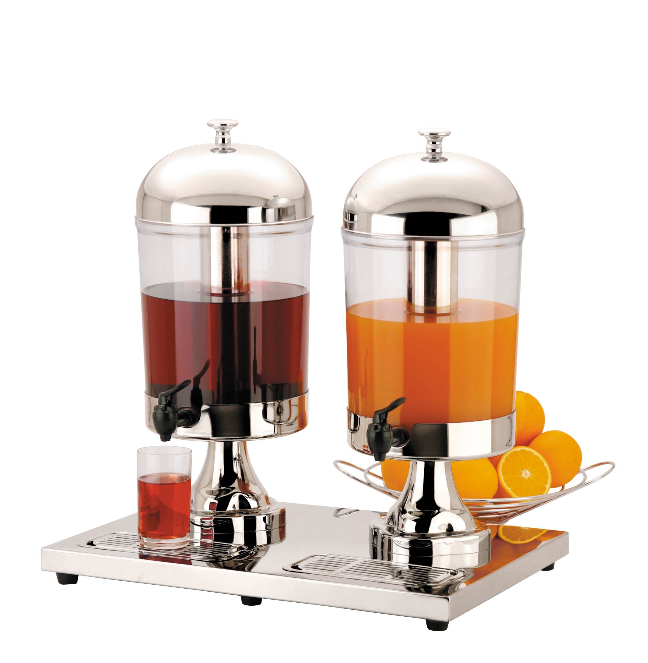 Buy Double 2 x 8 Litre Chilled Juice or Milk Dispenser, Ideal for